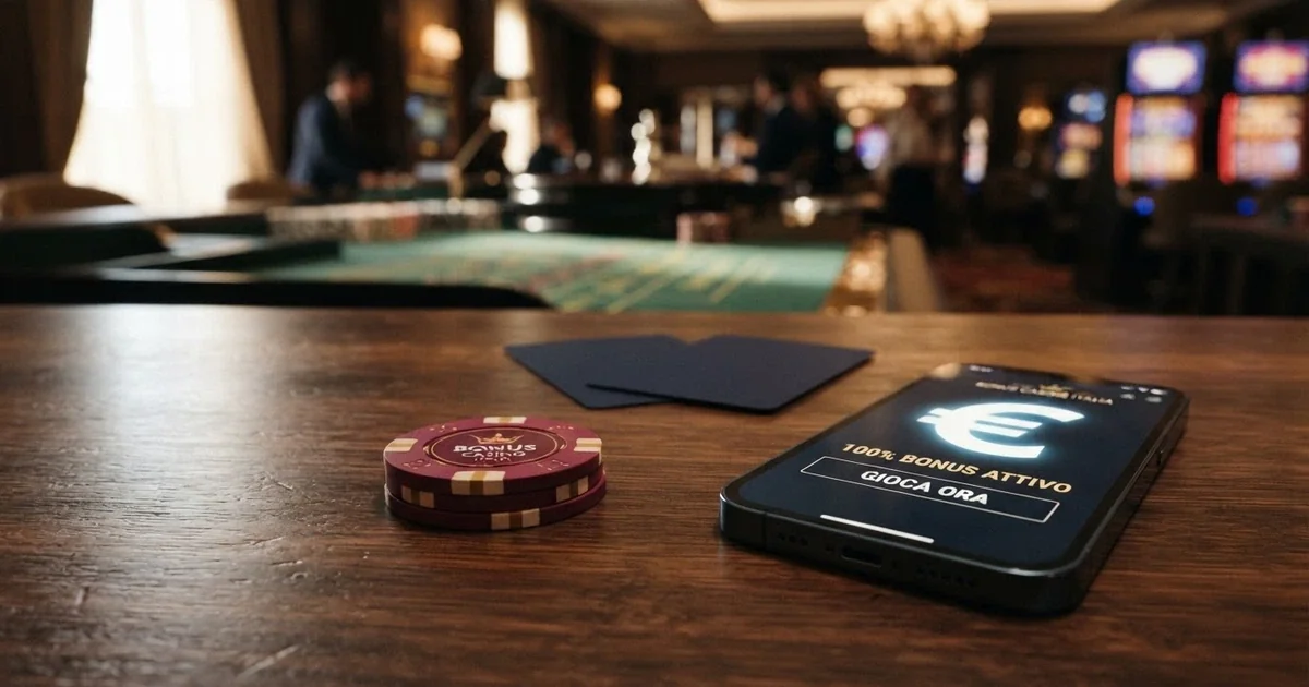 Bonus casino 100% Italia 2026: 10 operatori ADM a confronto