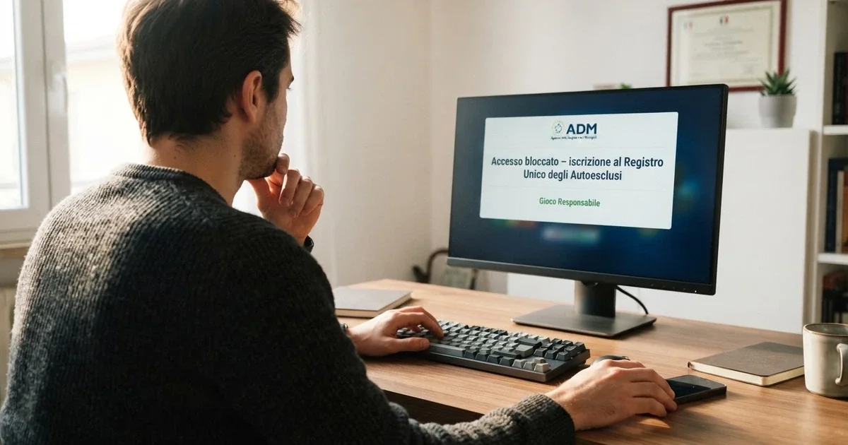 Casinò online senza autoesclusione: RUA, tutele e rischi nel 2026