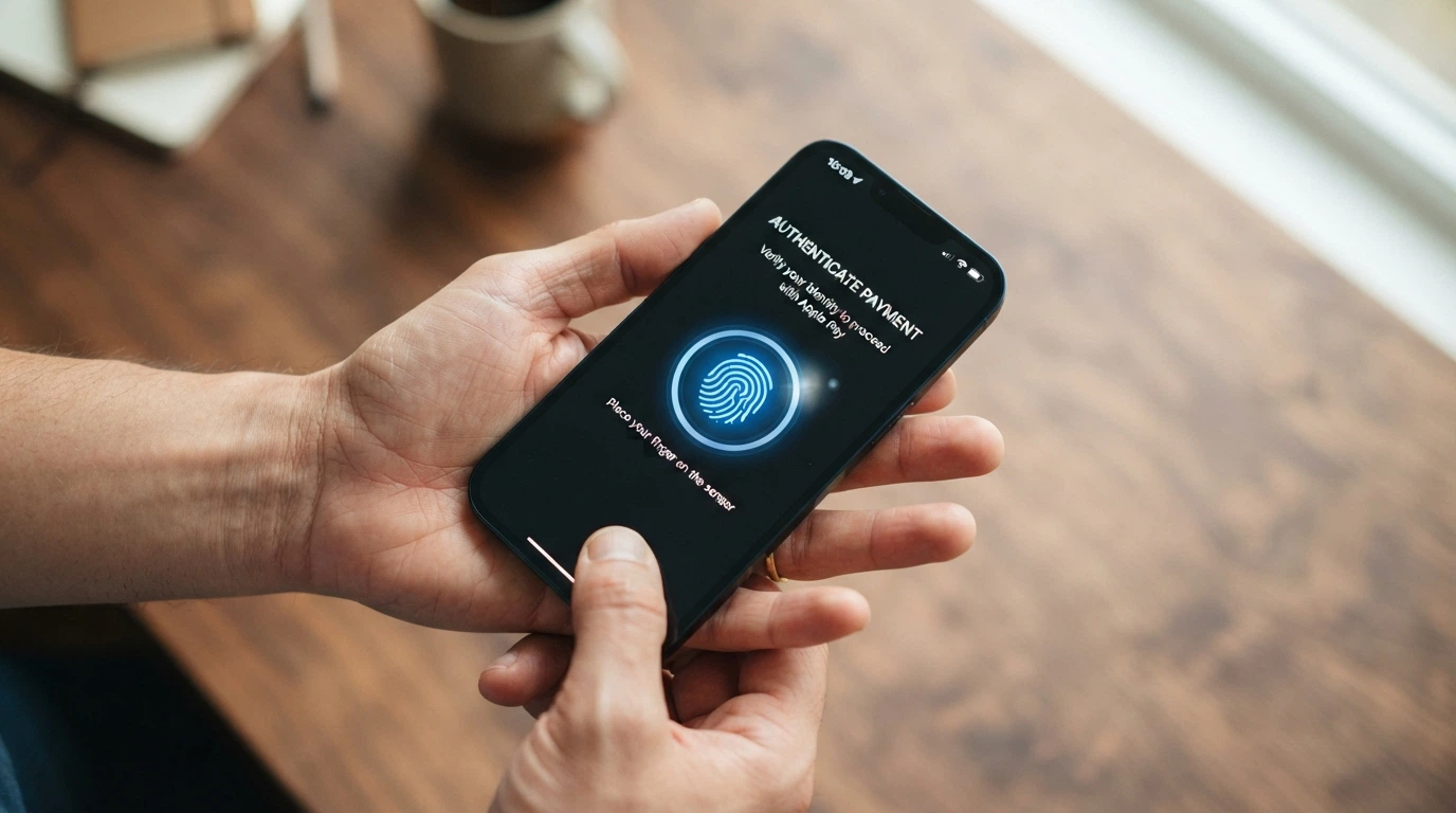 Sequenza di tre schermate: la cassa del casinò con Google Pay selezionato, la schermata di autenticazione biometrica e la conferma del deposito completato