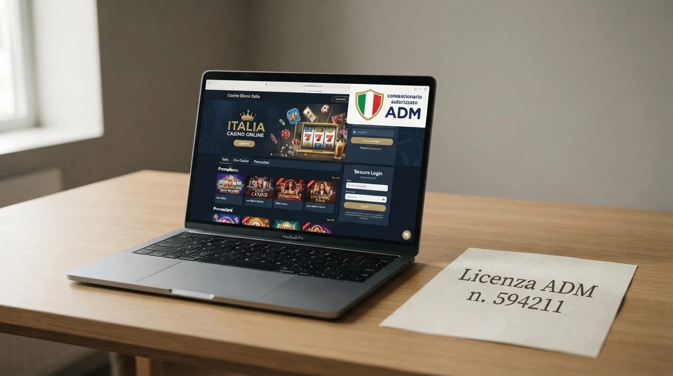 Il logo dell'Agenzia delle Dogane e dei Monopoli accanto alla dicitura «concessionario autorizzato»