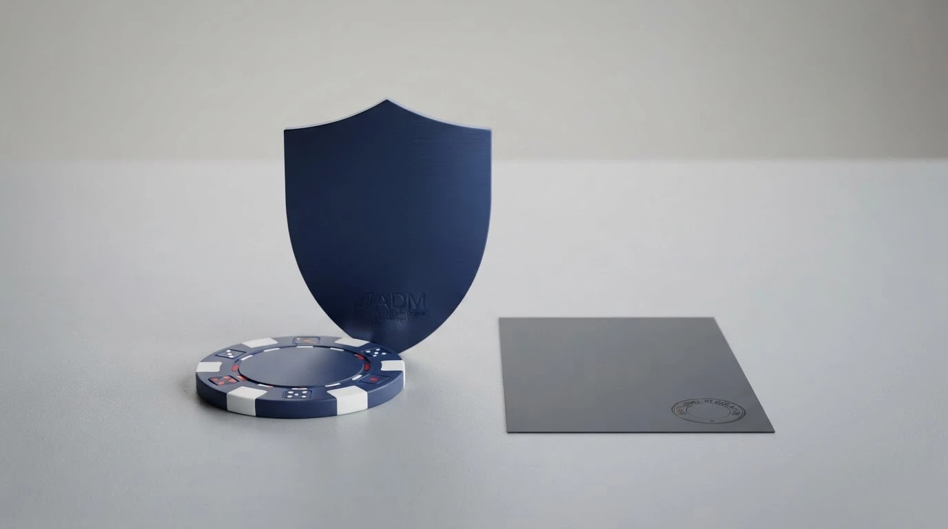 Un estratto visivo di un certificato di licenza di gioco (Curaçao o Anjouan) con il logo dell'autorità di regolamentazione, accostato a un riferimento normativo italiano come il logo ADM
