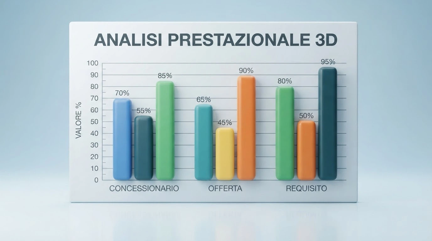 Una tabella comparativa stilizzata con le colonne operatore, offerta senza deposito e requisito di puntata, affiancata dal logo ADM
