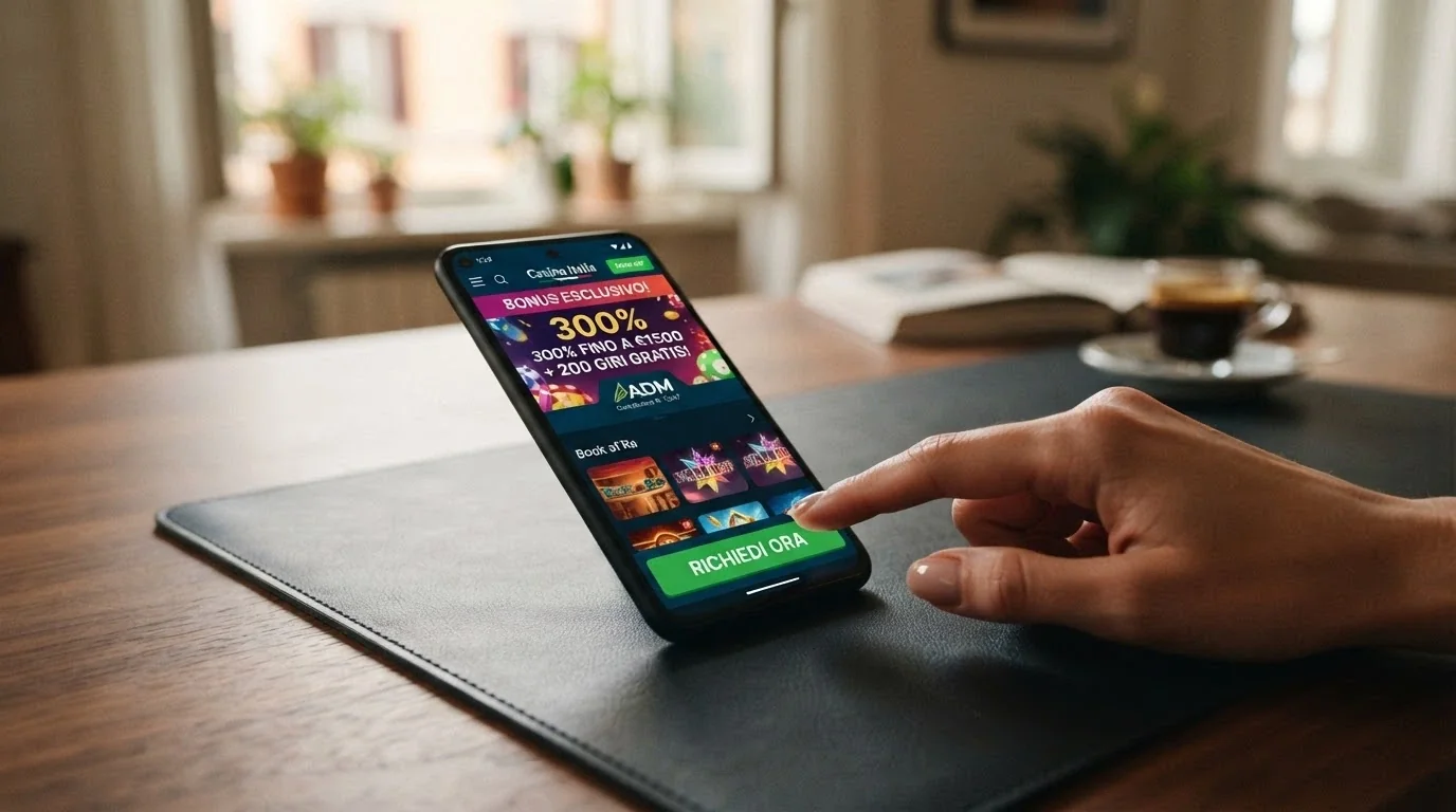 Tabella comparativa con i loghi e le offerte di dieci casinò online titolari di concessione ADM per il mercato italiano