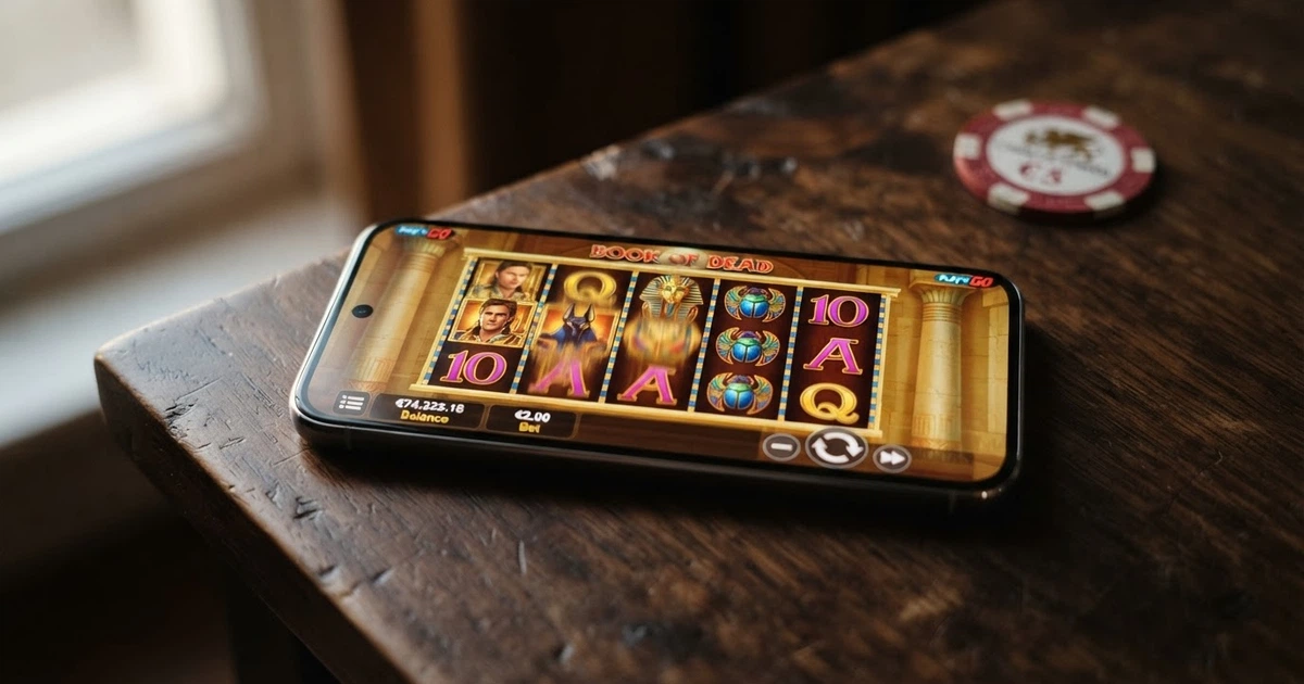 Il logo di Play'n GO accanto all'interfaccia di un casinò online italiano con slot in primo piano