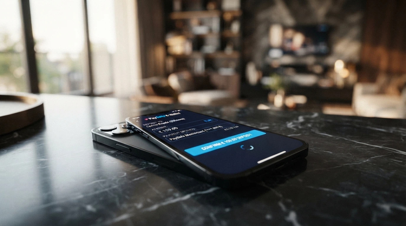 La schermata di deposito MiFinity con i campi per l'importo in euro e la conferma della transazione in tempo reale