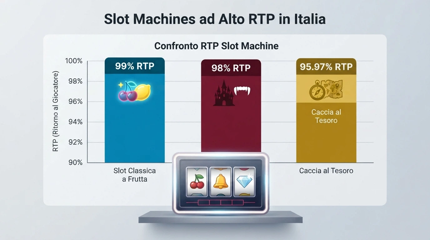 Una schermata di gioco di una slot online con la tabella delle informazioni di gioco aperta sul valore RTP
